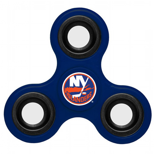 NHL New York Islanders 3 Way Fidget Spinner F94 - Royal